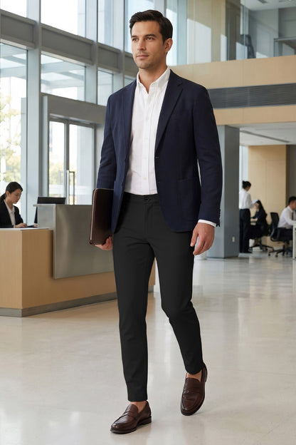Men's Smart Modern Slim Tailored Pant