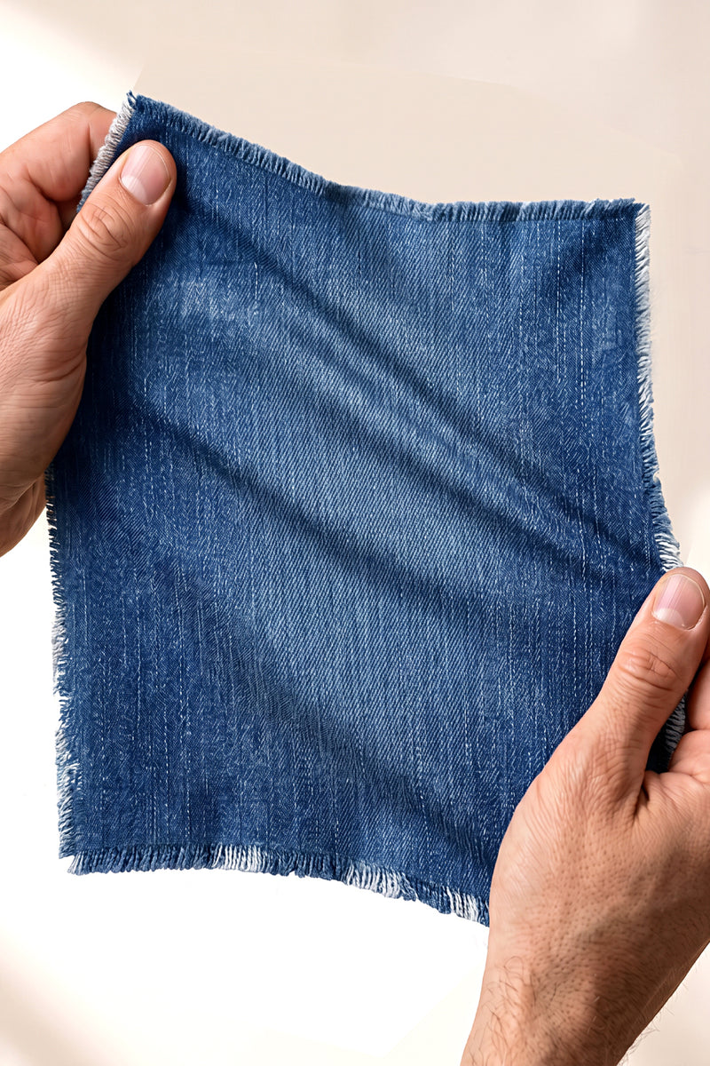 Jean bleu super skinny pour hommes