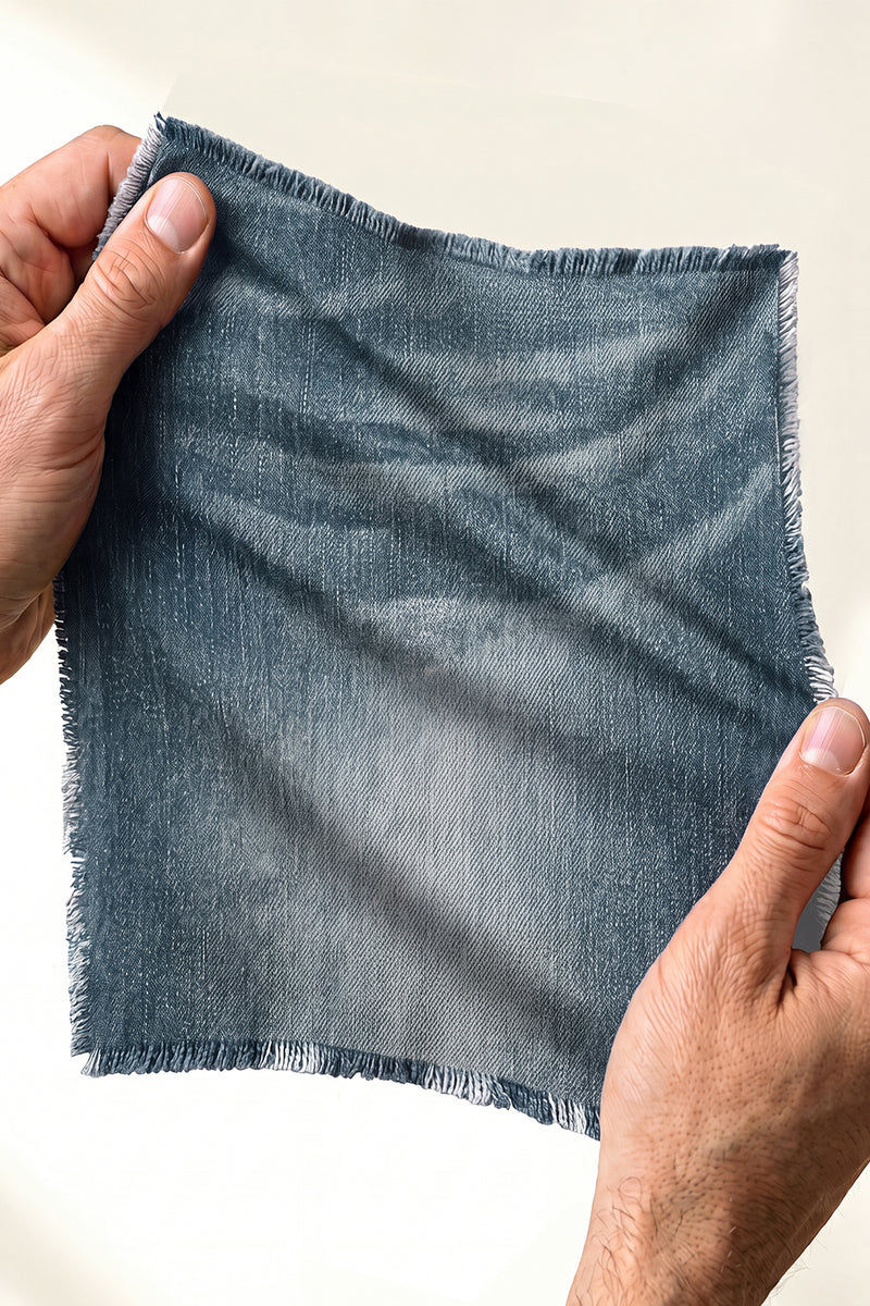Men's Washed‑out Blue Denim Sculpt Skinny Jean