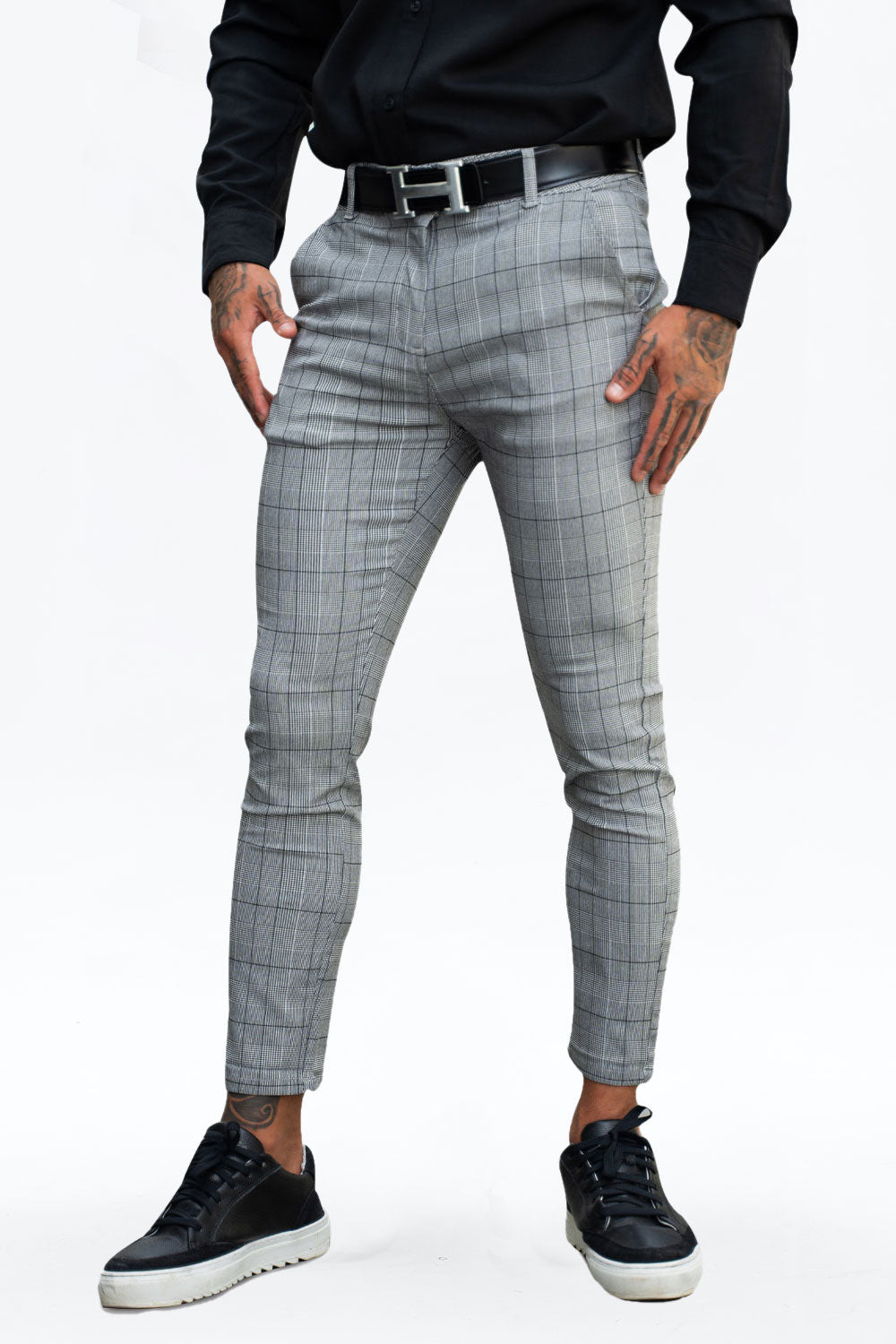  Gray Chino Pants - Skinny