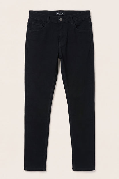 Schwarze Sculpt-Skinny-Jeans für Herren