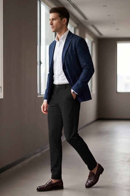 Men's Smart Modern Slim Tailored Pant
