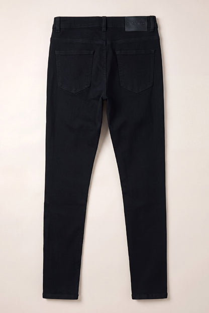Schwarze Sculpt-Skinny-Jeans für Herren