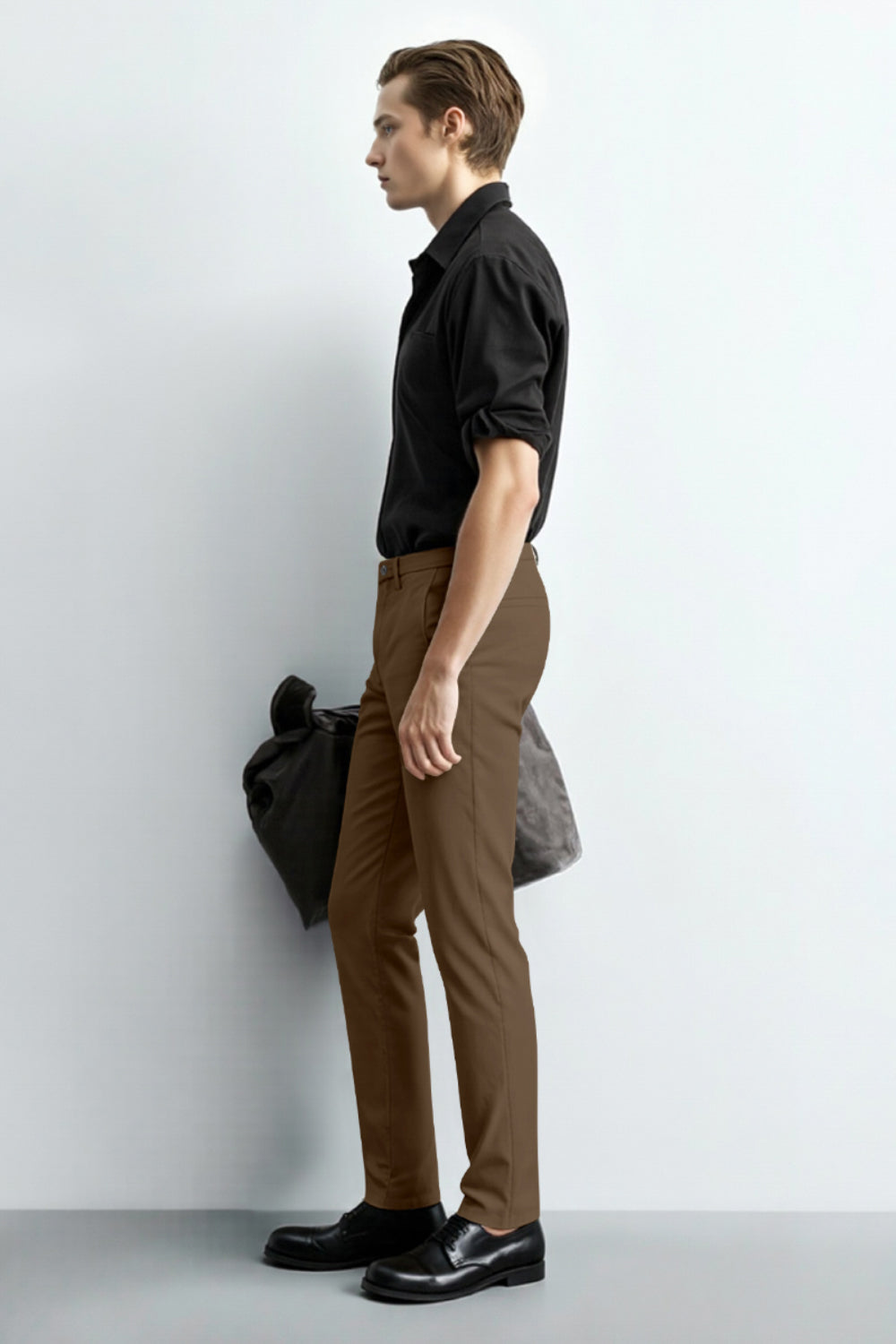 Men's Relaxed Fit Dress Pant - Camel
