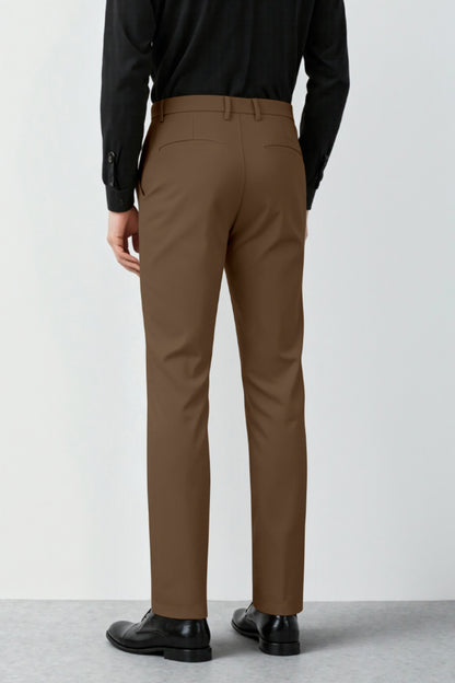 Men's Relaxed Fit Dress Pant - Camel