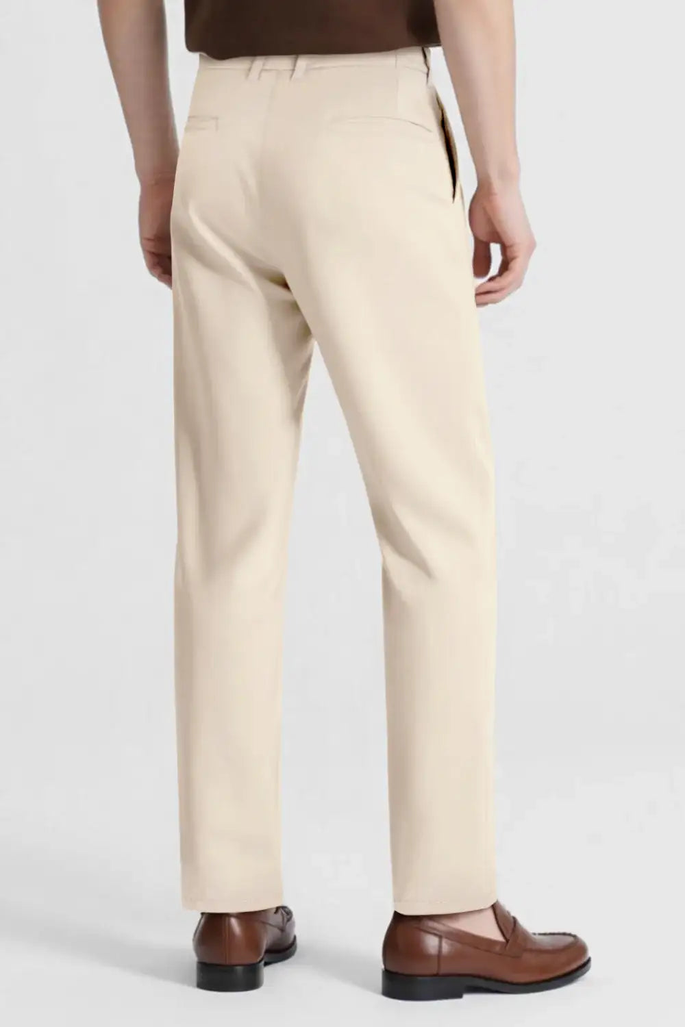 Men's Relaxed Fit Pant - Beige For Sale – GINGTTO