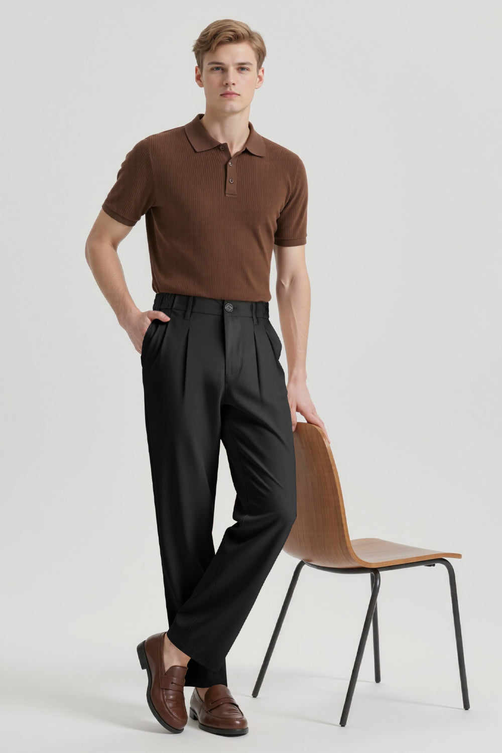 Men's Relaxed Fit Pant - Black