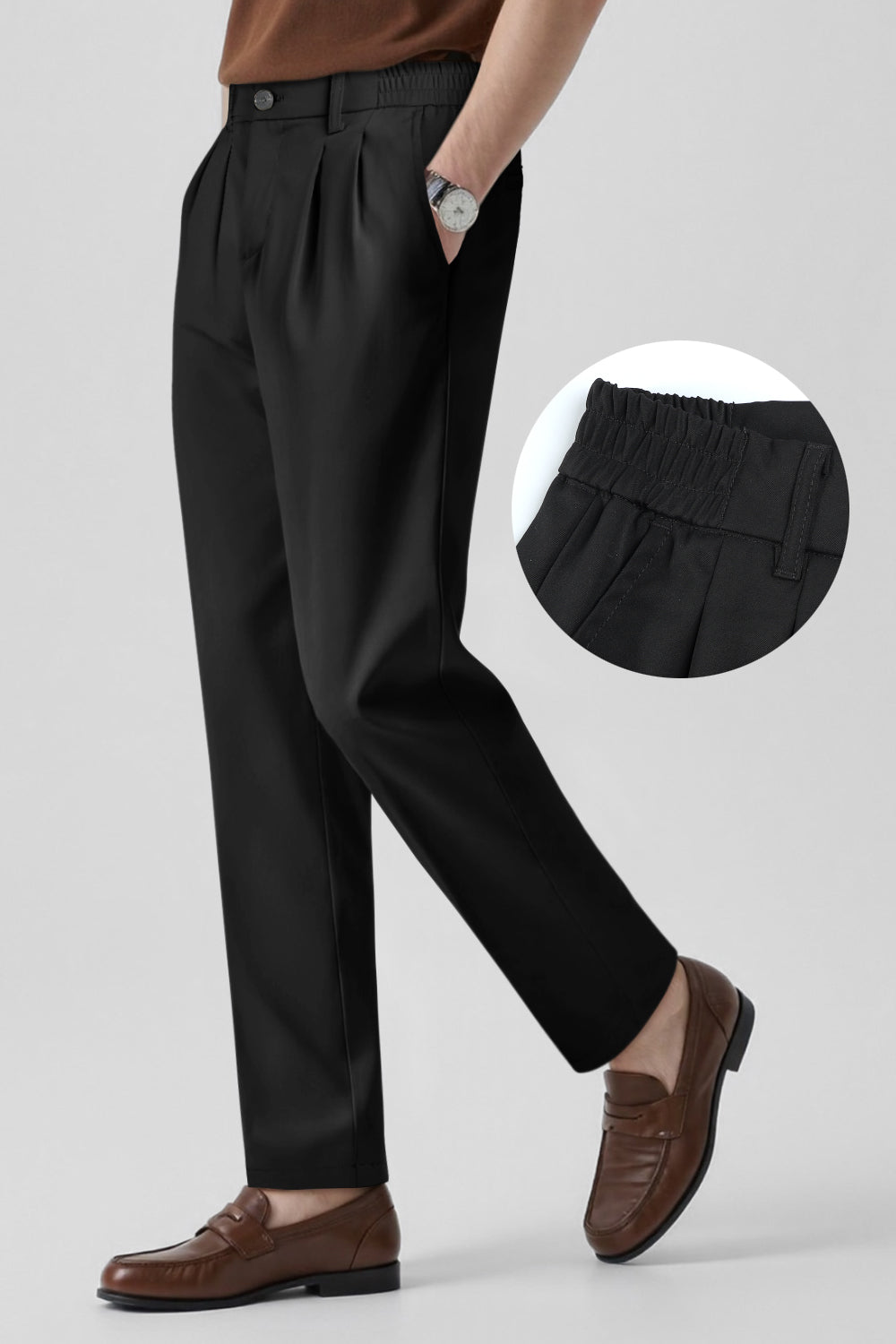 Men's Relaxed Fit Pant - Black