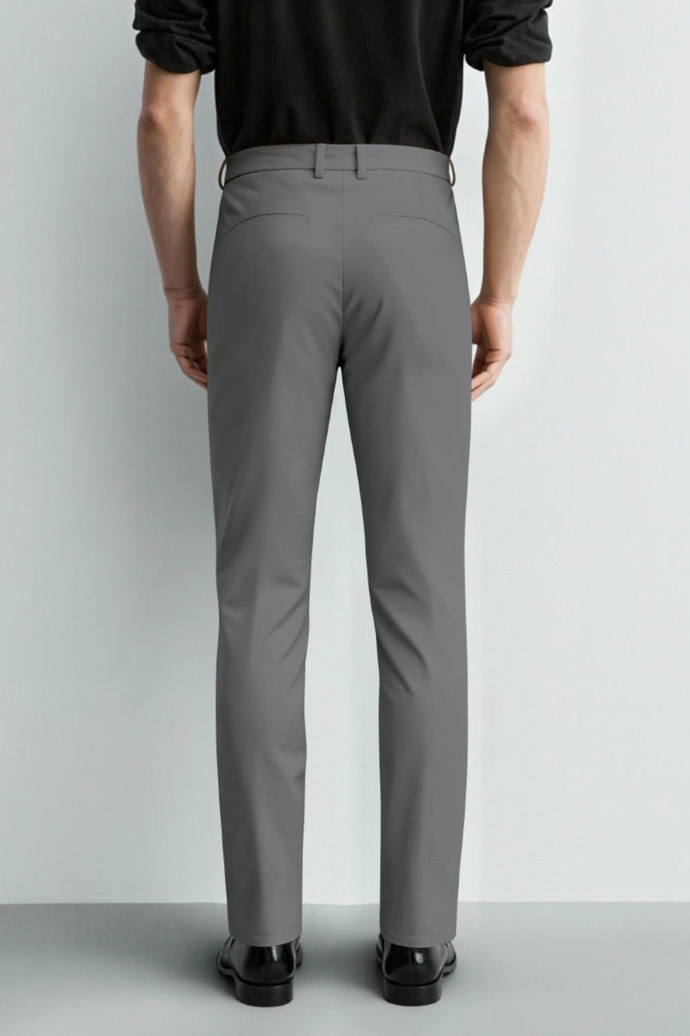 Men's Relaxed Fit Dress Pant - Grey