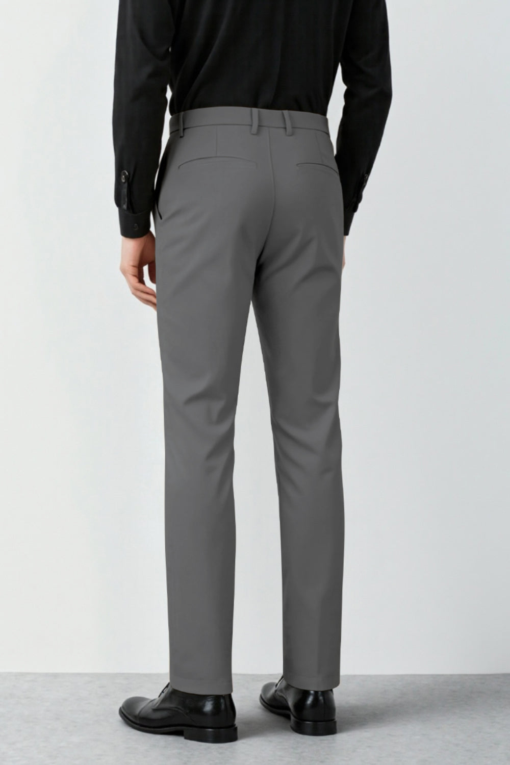 Men's Relaxed Fit Dress Pant - Grey