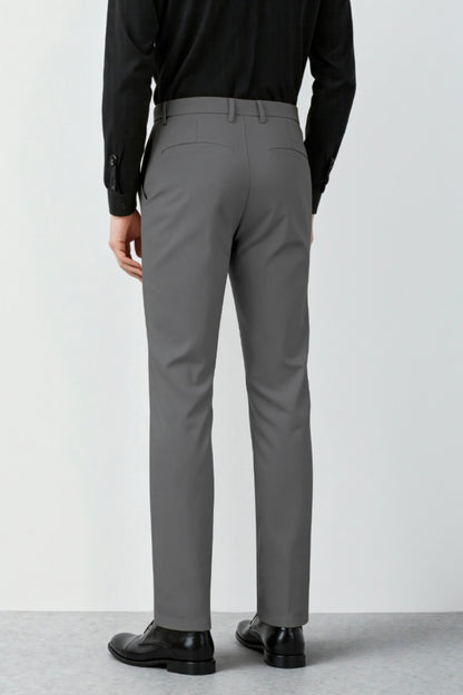 Men's Relaxed Fit Dress Pant - Grey