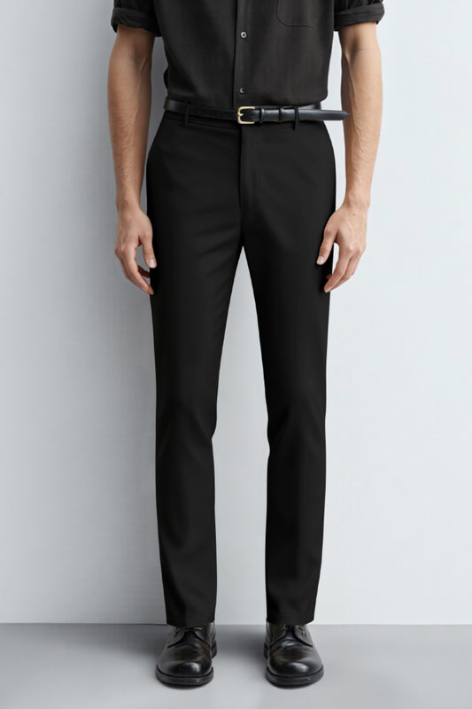 Relaxed Fit Hose für Herren - Schwarz