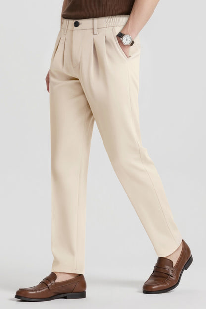 Men's Relaxed Fit Pant - Beige