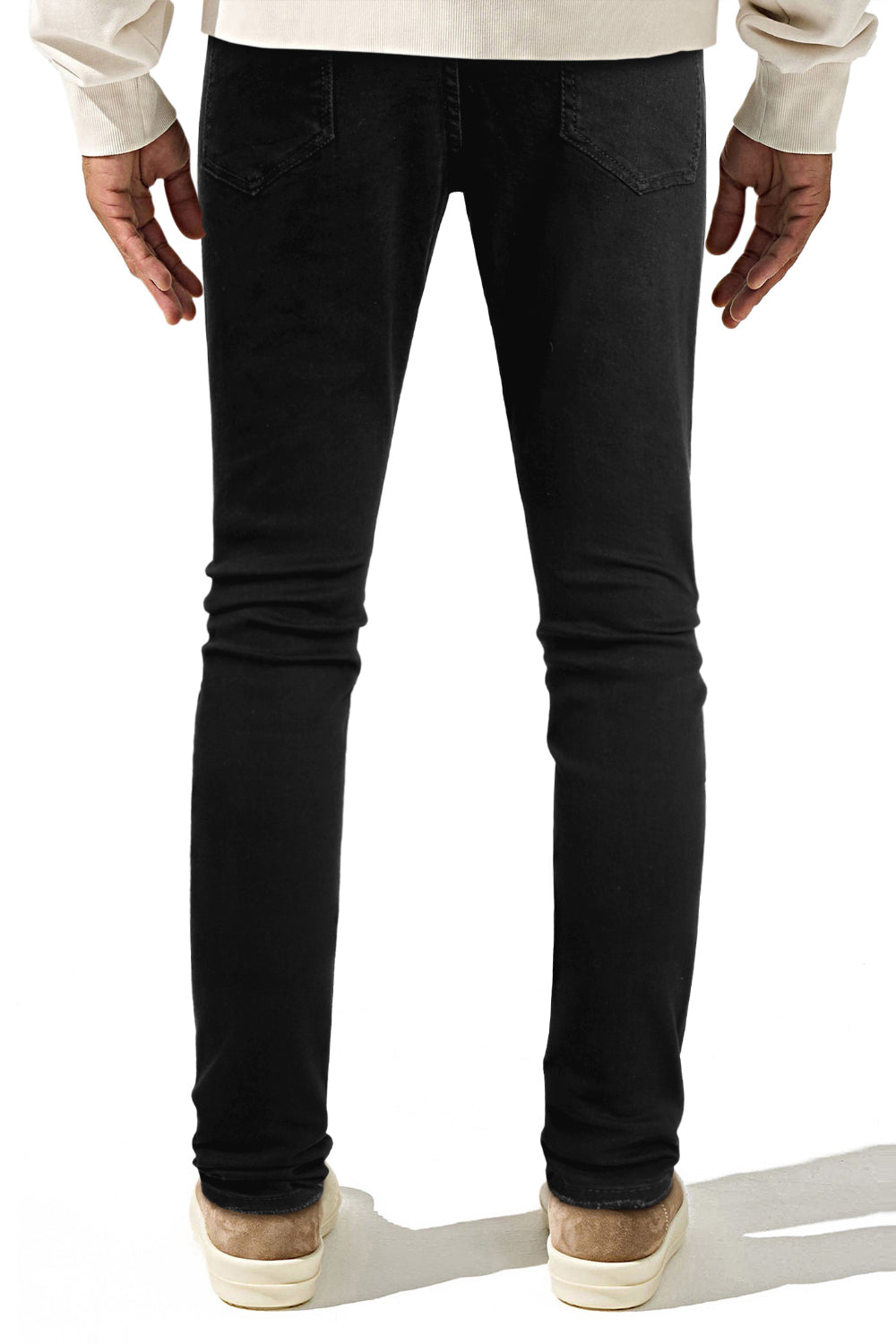 I migliori jeans skinny neri da uomo - Strappati