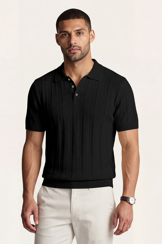 Hoogwaardig slim-fit poloshirt voor heren - grijs