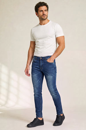 Men's Sculpt Skinny Jean - Dark Blue