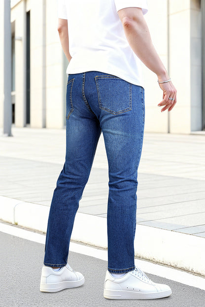 Men's Stretch Slim Fit Jean - Dark Blue