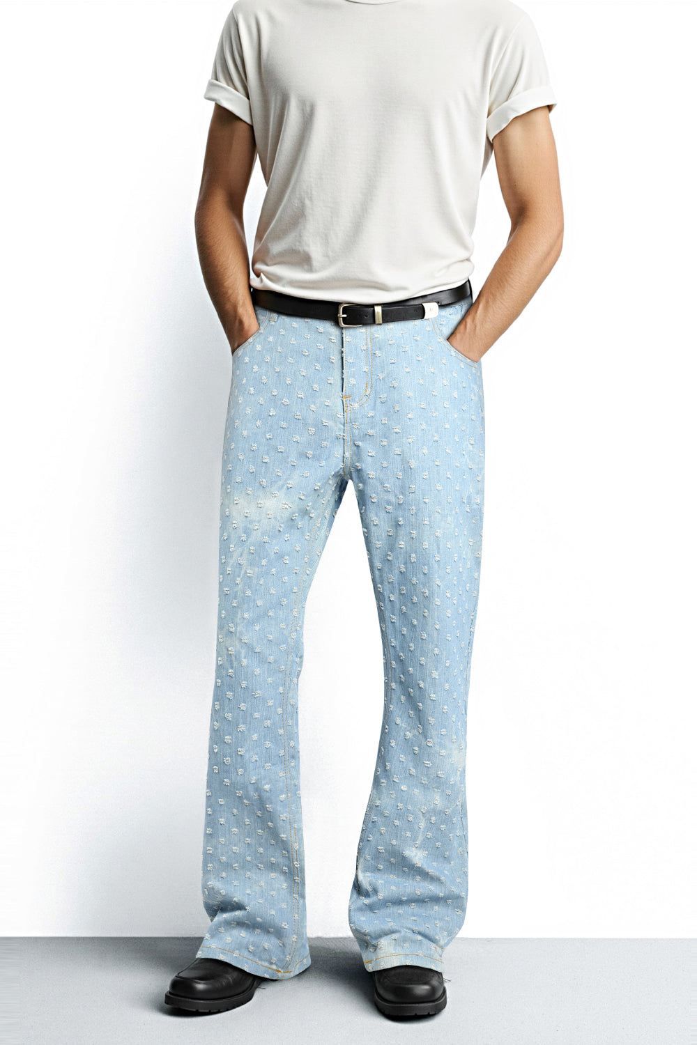 Men's Loose Jean - Light Blue