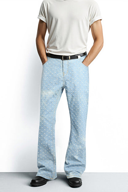 Men's Loose Jean - Light Blue