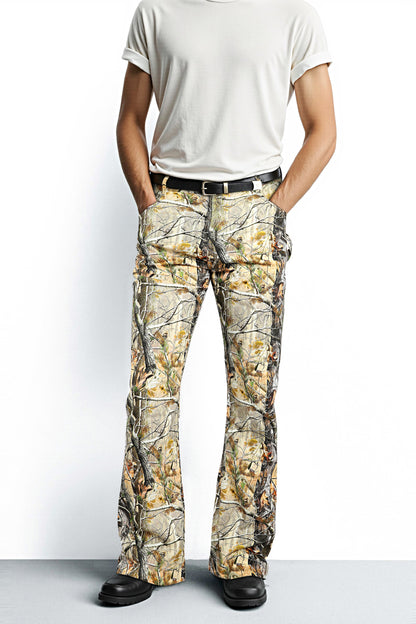 Men's Flared Jean - Printed