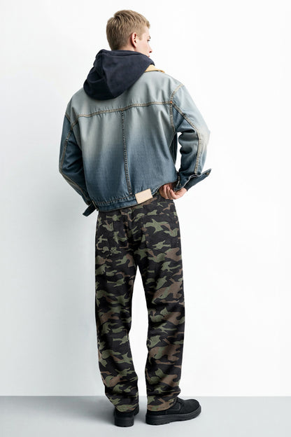 Men Relaxed Fit Jean - Camouflage