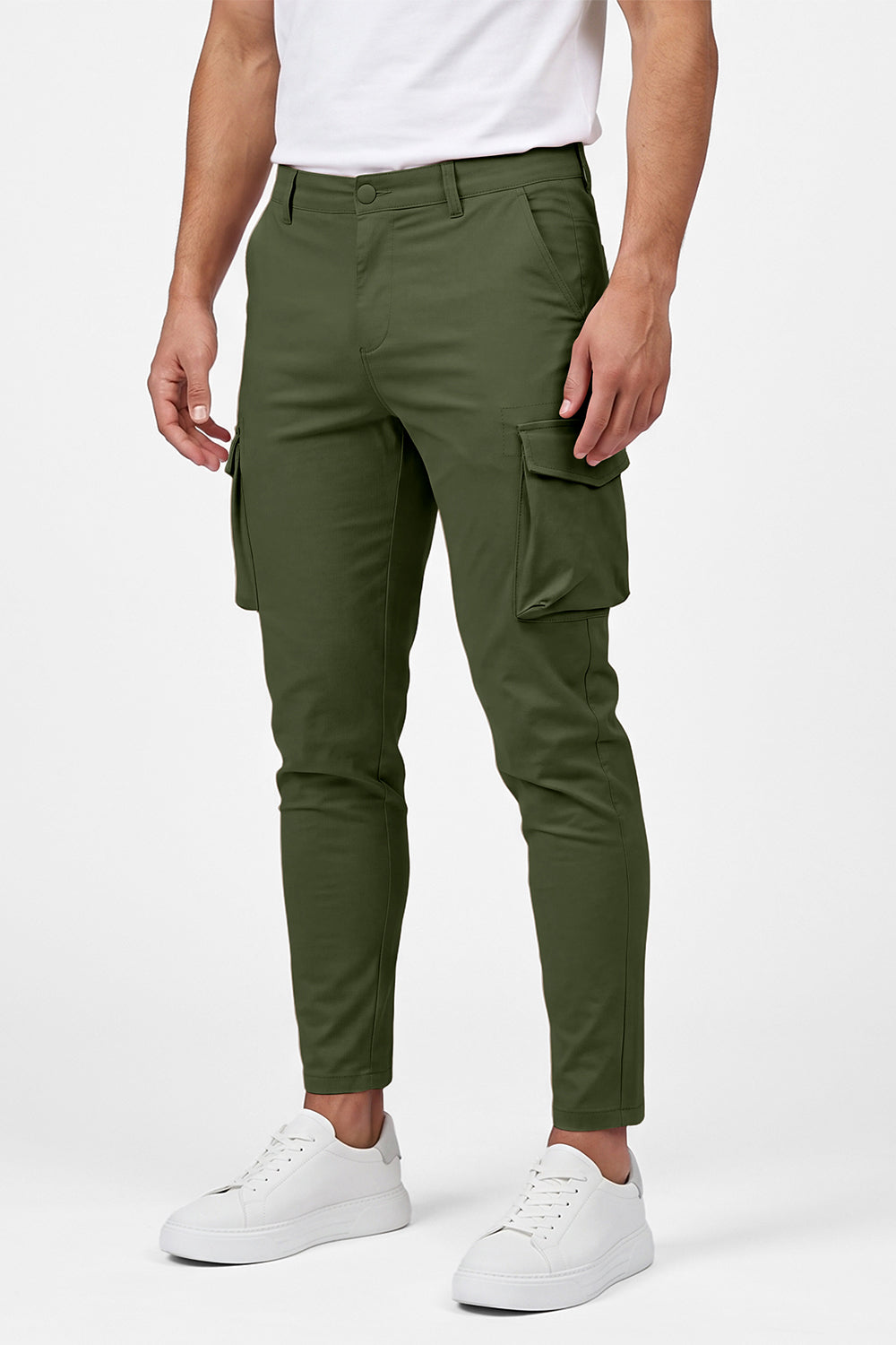 Match Pantalon cargo Wild camouflage pour homme-Rouge