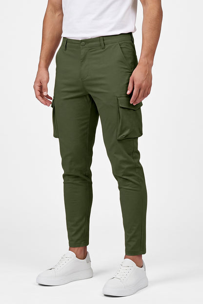 Match Pantalon cargo Wild camouflage pour homme-Rouge