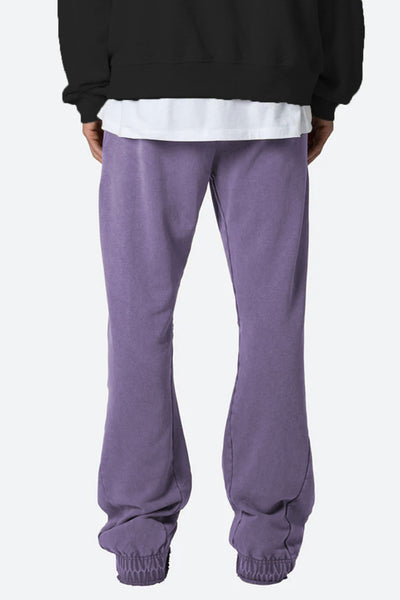purple flare pants