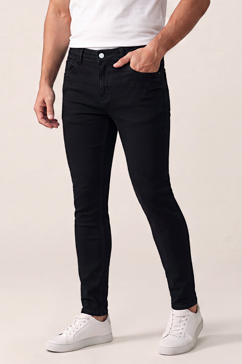 Men's Black Sculpt Skinny Jean