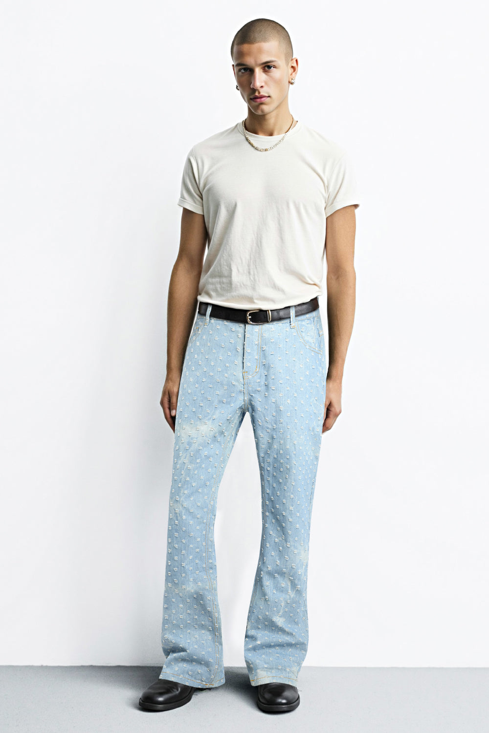 Men's Loose Jean - Light Blue