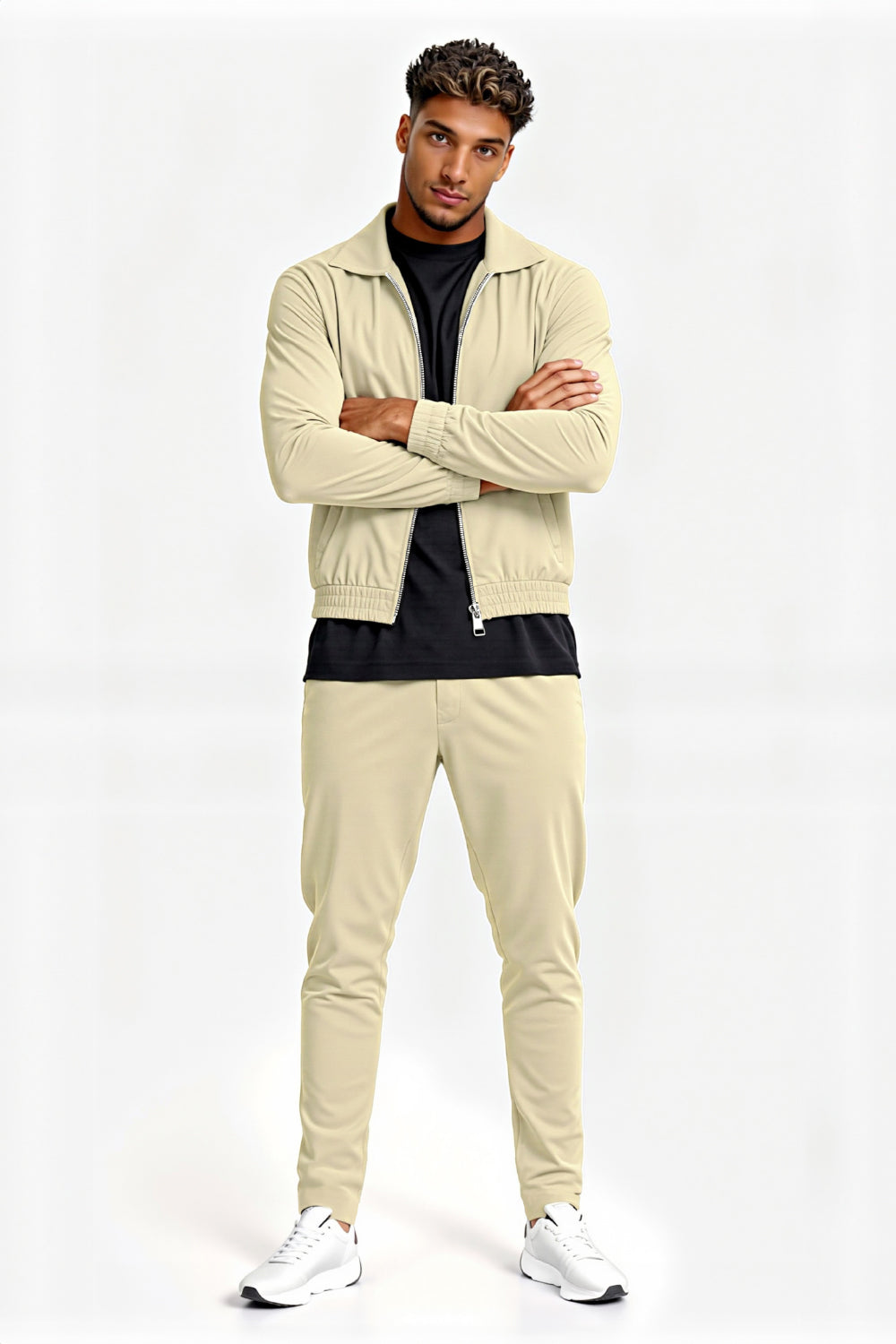 Completo casual da uomo - verde