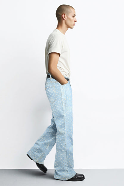 Men's Loose Jean - Light Blue