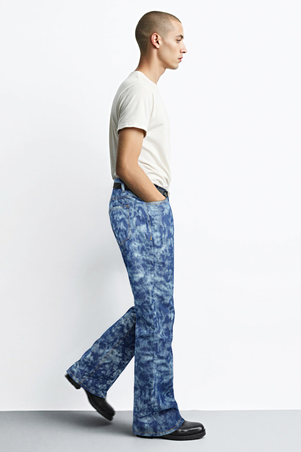 Vaqueros rectos de hombre - Azul