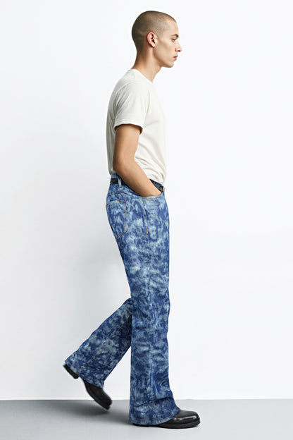 Vaqueros rectos de hombre - Azul