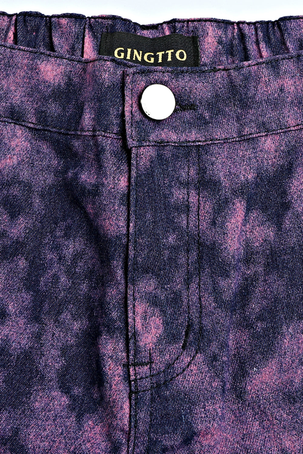 Men Relaxed Flared Jean - Purple