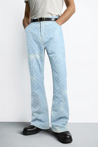 Men's Loose Jean - Light Blue