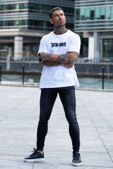 Gingtto Men's Black Skinny Fashionable Jeans: Elevate Your Streetwear