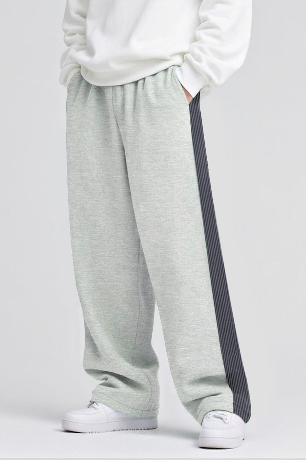Mens Ultra-loose Casual Pant - Grey