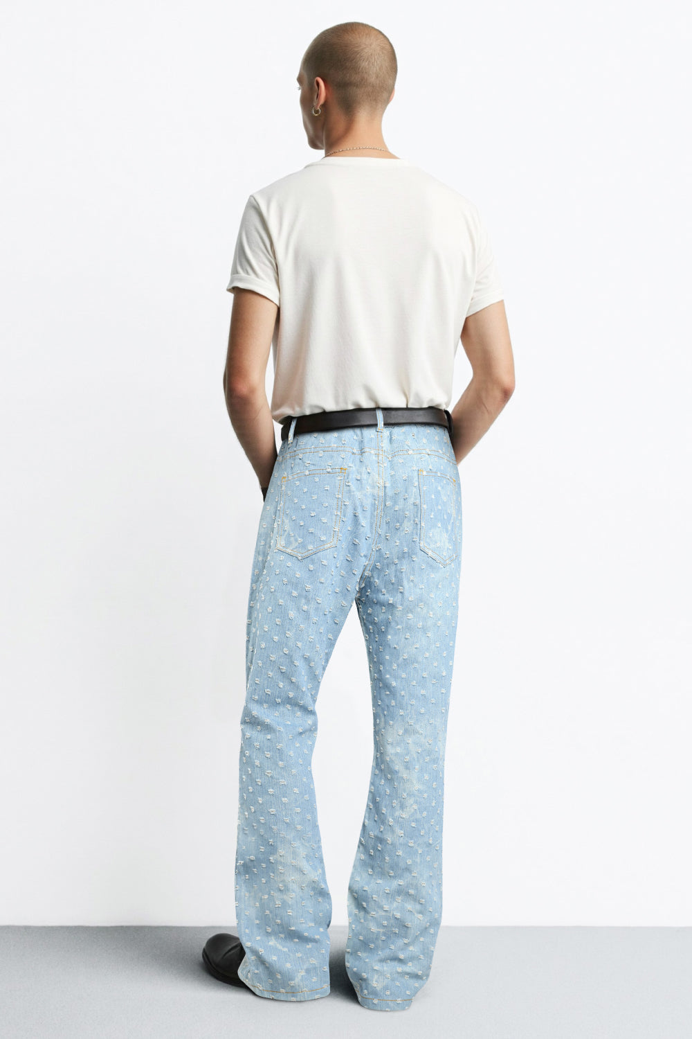 Men's Loose Jean - Light Blue