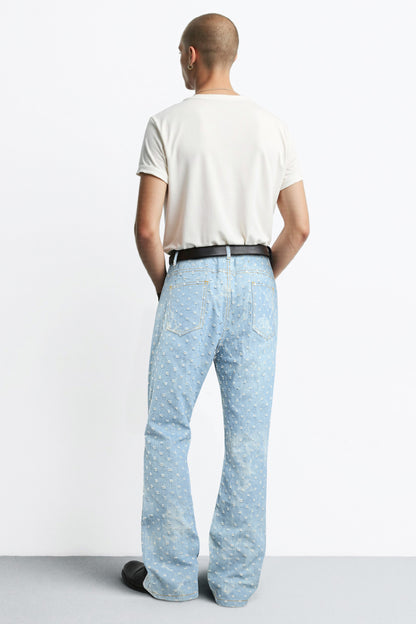 Men's Loose Jean - Light Blue