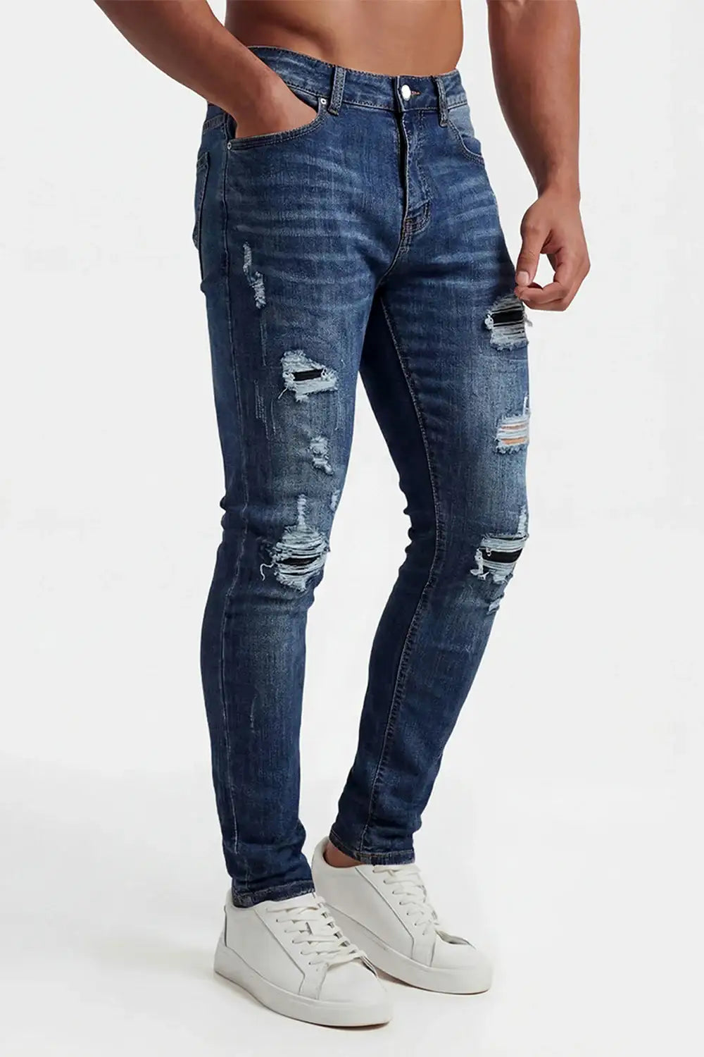 ティンガティンガ Shop the ultimate men's ripped skinny jeans. Engineered with