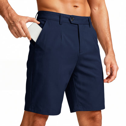Mens Casual Chino Short - Navy Blue