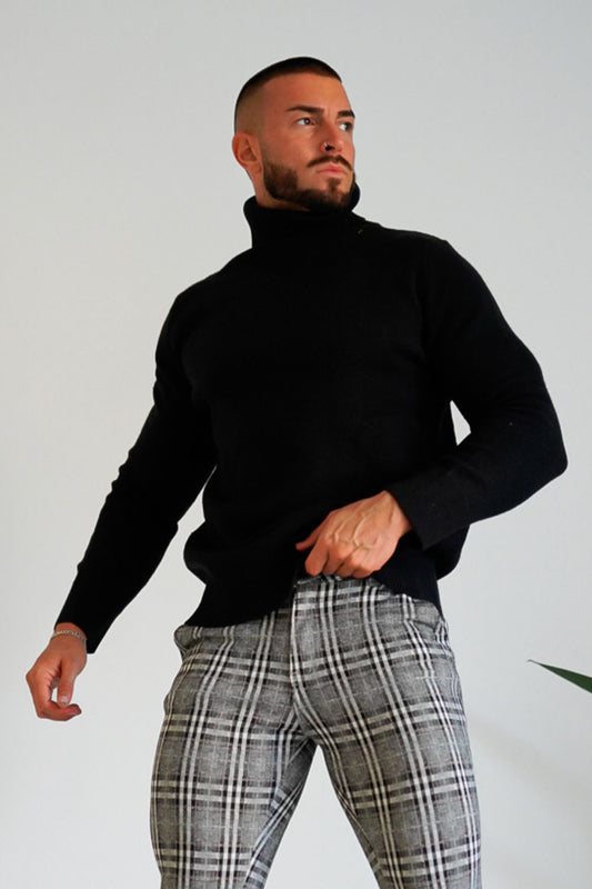 men's turtleneck sweater