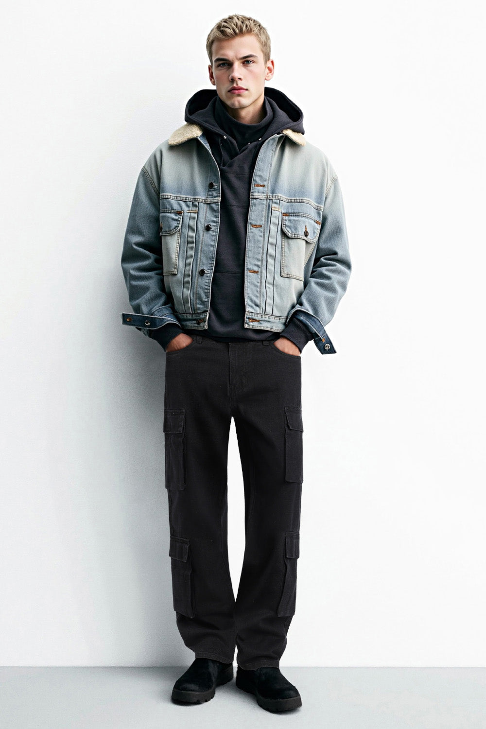 Match Pantalon cargo Wild camouflage pour homme-Rouge