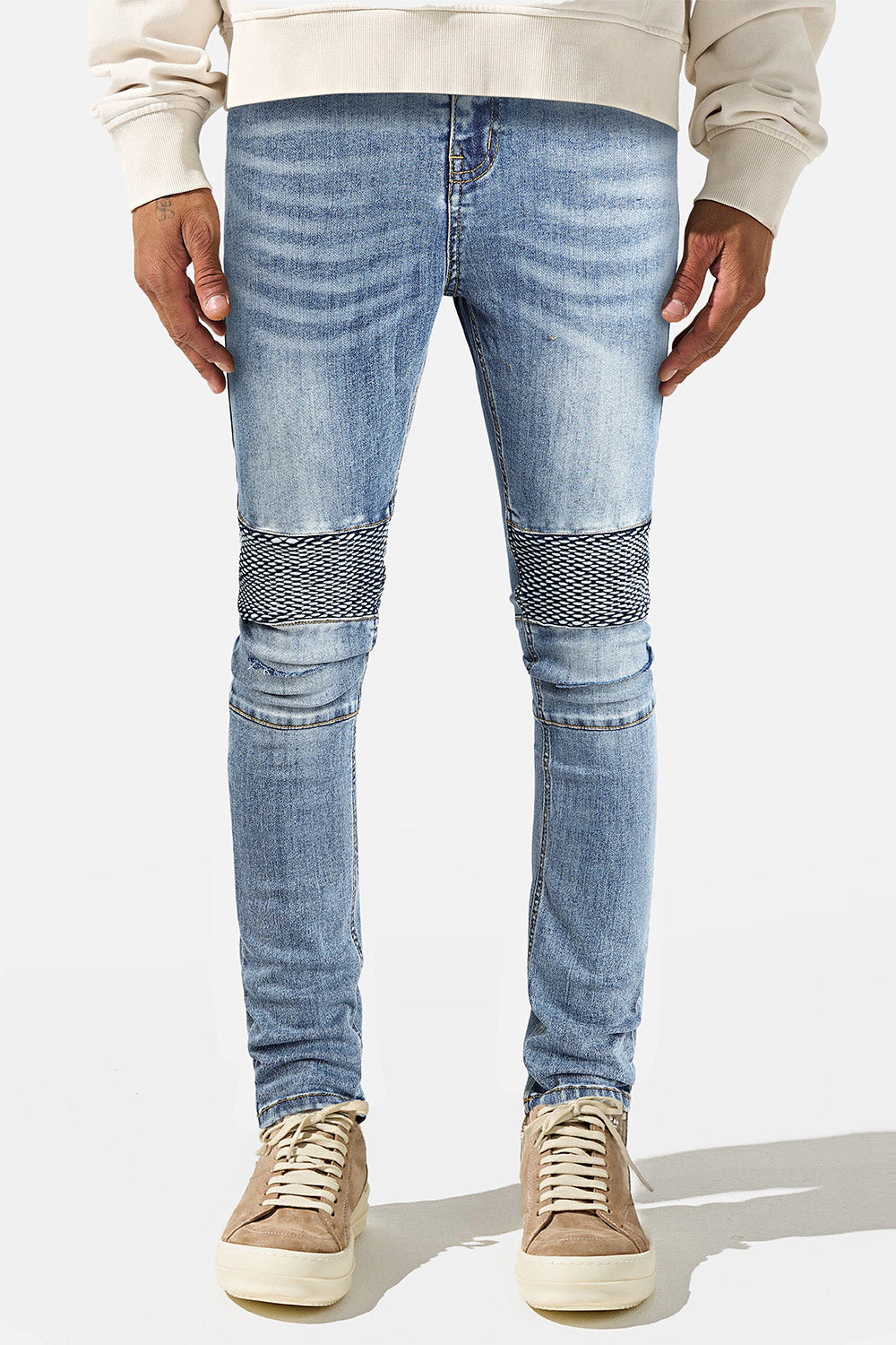 Klassische Bluejeans – Super Stretch