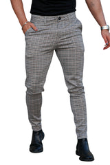 Gingtto Fashion Casual Light Grey Chinos Men's Ultimate Choice
