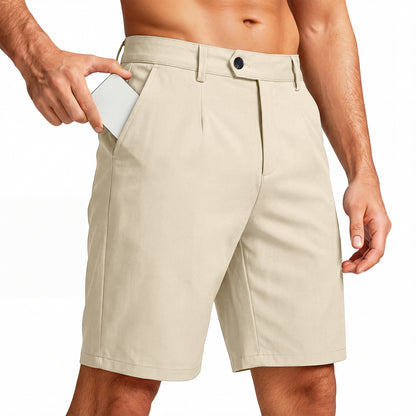 Mens Casual Chino Short - Light Khaki