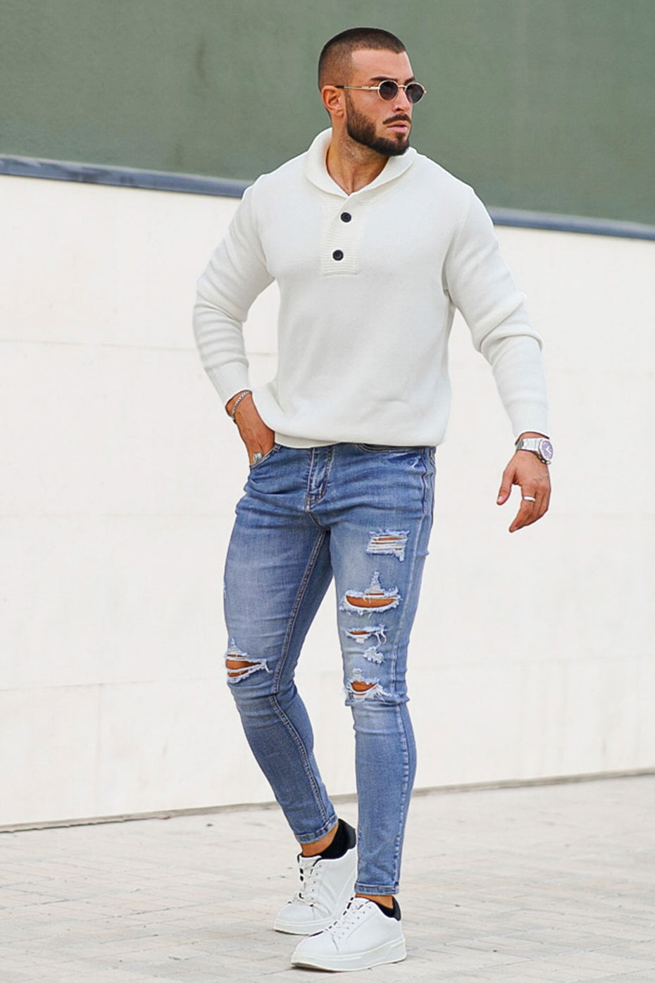 Best Men's Ripped Jeans For Sale – Page 2 – GINGTTO