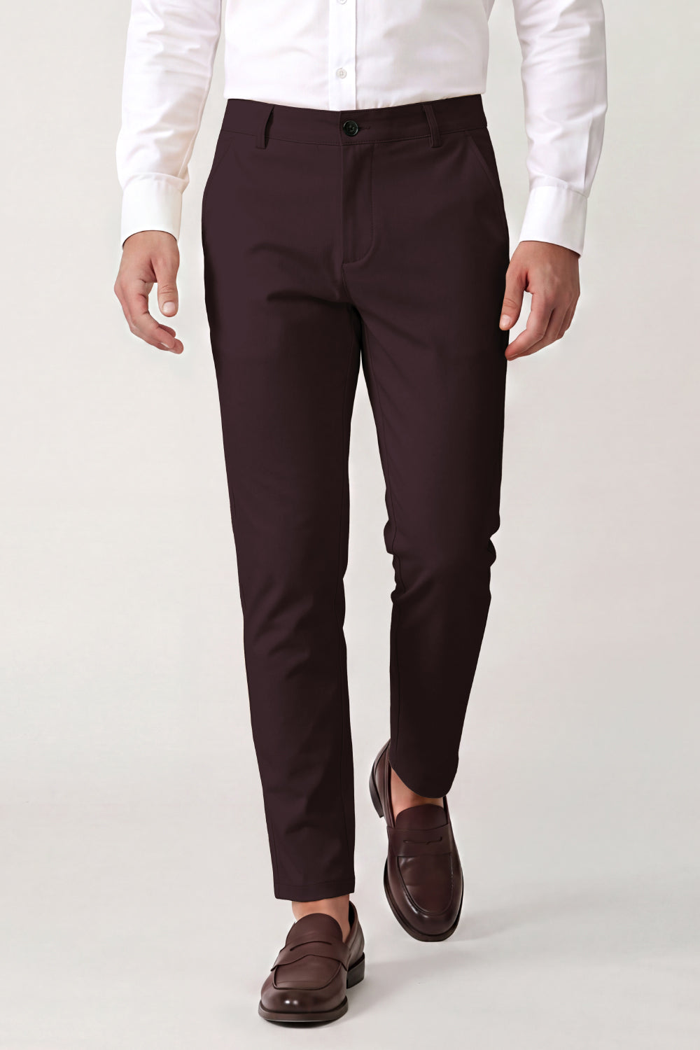 Men's Smart Modern Slim Tailored Pant