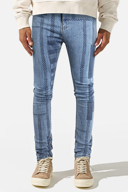 Men's Pinstripe Skinny Jean